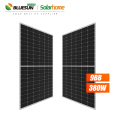 Bluesun 350w 360w solar panel 12v mono 380w monocrystalline for prefab house